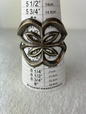 NAVAJO BIG BUTTERFLY Bracelet 82.65 Grams Vintage RARE FIND NATIVE AMERICAN